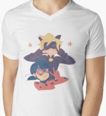 Miraculous Victory! Men's V-Neck T-Shirt