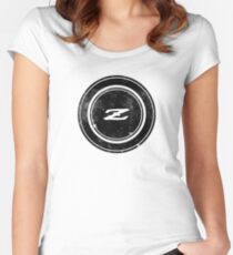 Datsun 240Z Emblem Tailliertes Rundhals-Shirt