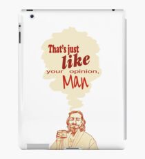 The Dude Does it Best iPad Case/Skin