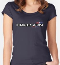 Datsun 510 Emblem Women's Fitted Scoop T-Shirt