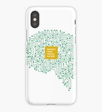 protect your human nature iPhone Case
