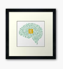 protect your human nature Framed Print