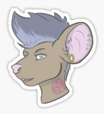 Rat attack! Sticker