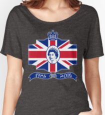 Queen Elizabeth 90th Birthday Women's Relaxed Fit T-Shirt