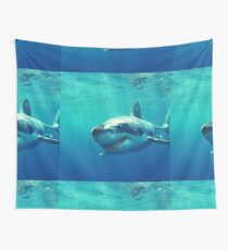 GREAT WHITE SHARK 1 Wall Tapestry