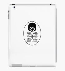 Star Trek - Ferengi Oval Badge - Black Clean iPad Case/Skin