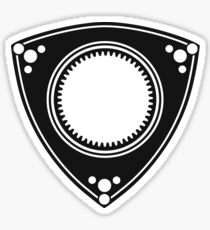 Rotary engine design Sticker