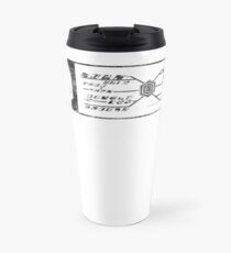Star Trek - Ferengi Rectangular Badge - Black Dirty Travel Mug