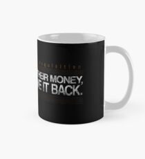 Taza clásica Star Trek - Primera regla de adquisición - Sucio