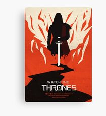 Watch the Thrones Canvas Print