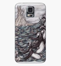 Funda/vinilo para Samsung Galaxy Unicornios en el mar