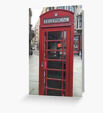 Telephone Greeting Card