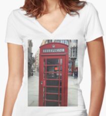 Telephone Women's Fitted V-Neck T-Shirt