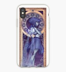 Lapis Lazuli Mucha iPhone Case
