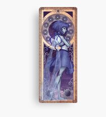 Lapis Lazuli Mucha Canvas Print