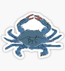 Blue Crab Sticker
