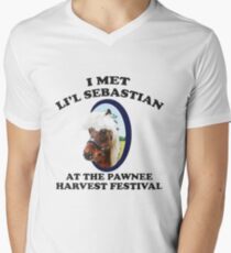 I Met Li'l Sebastian Men's V-Neck T-Shirt