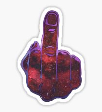 Middle Finger Sticker