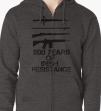 800 Years Zipped Hoodie