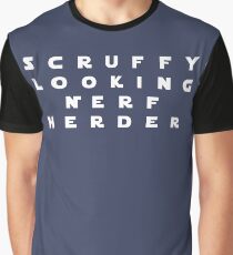 'Scruffy Looking Nerf Herder' Graphic T-Shirt