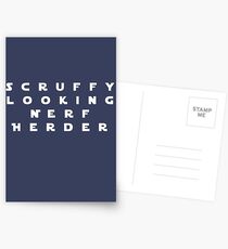 'Scruffy Looking Nerf Herder' Postcards