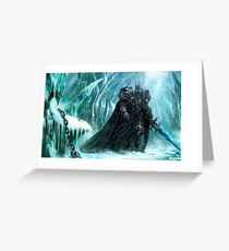 The Lich King Greeting Card
