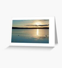 Lochindorb Sunset Greeting Card