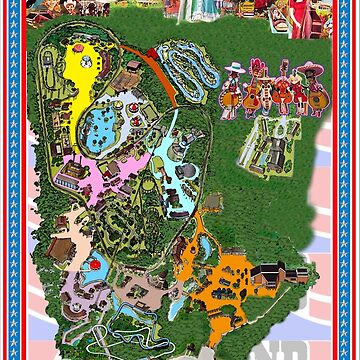 Opryland USA Map