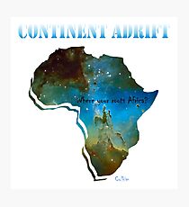 Continent Adrift Photographic Print