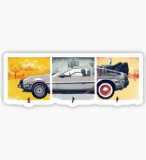 DeLorean Sticker