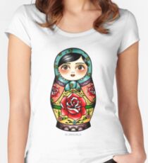 Matryoshka Women's Fitted Scoop T-Shirt