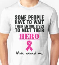 Breast Cancer Hero Unisex T-Shirt