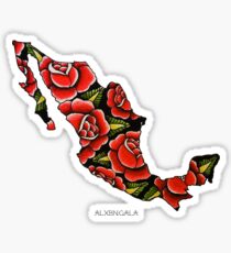 Mexico Map Sticker