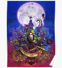 Majoras Mask 3D Poster