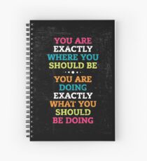 Words of Inspiration Spiral Notebook