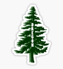 Oregon Tree Sticker