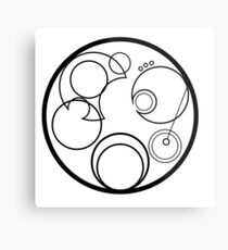 Time Lord Symbol Metal Print