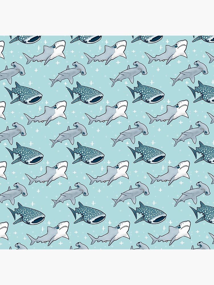 Shark Pattern by wizarddog