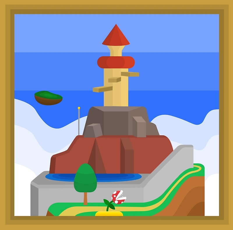 Fortress On A Wall Painting Fortress On A Wall Painting