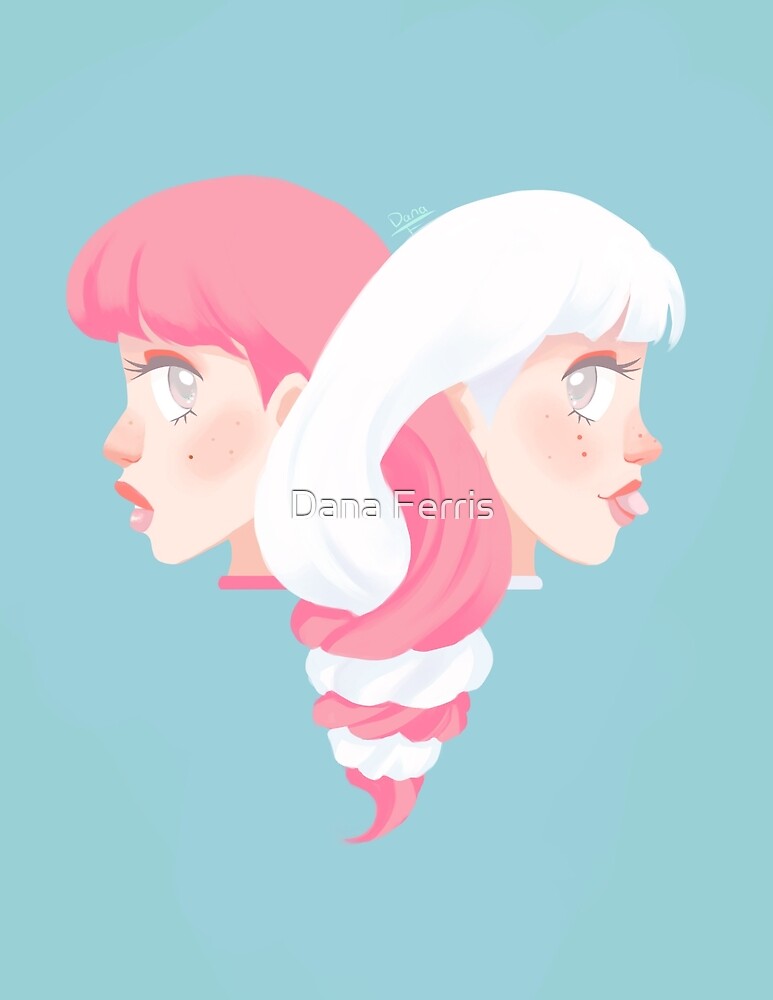 "Ice cream hair" by Dana Ferris Redbubble