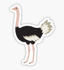 Ostrich Sticker