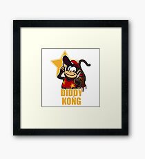 Diddy Kong Framed Print