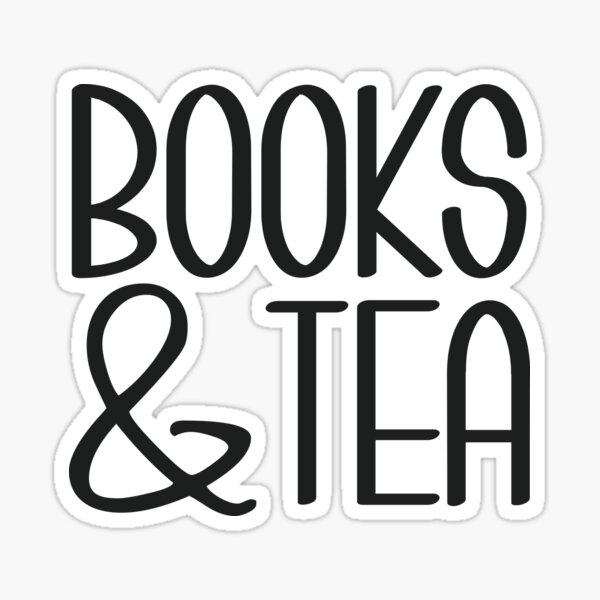 Books & Tea Sticker