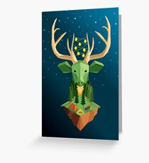 The Green Soul Greeting Card