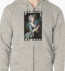 Sudadera con capucha y cremallera ¡Déjalos comer pastel!