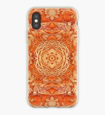 Vinilo o funda para iPhone - Patrón dorado -