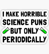 Pegatina Picks de ciencia periódicamente
