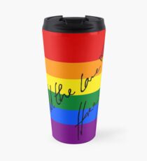 All the Love, H Travel Mug