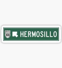 Hermosillo, Autobahn Zeichen, Mexiko Sticker