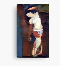 Posing Canvas Print